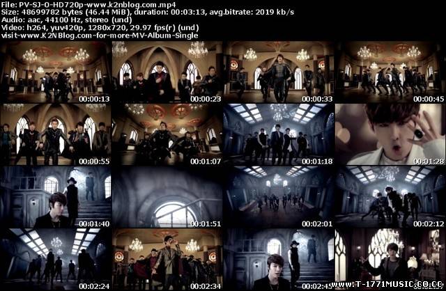 J-MV: [PV] Super Junior – Opera (HD 720p Youtube)