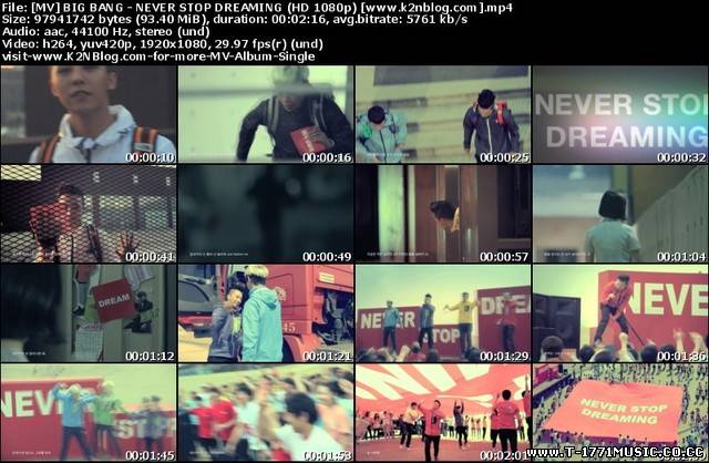 K-MV: File: [MV] BIG BANG – NEVER STOP DREAMING (HD 1080p)