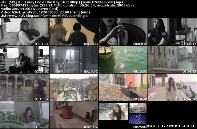 [MV] IU – Every End of the Day (HD 1080p Youtube)