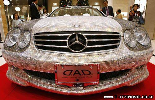 Other Photo:: Most Expensive Car Swarovski Studded Mercedes Benz SL600