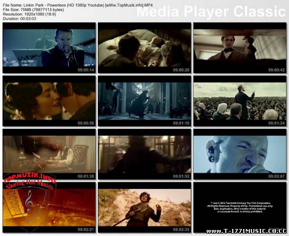 MV:: Linkin Park - Powerless (HD 1080p Youtube)