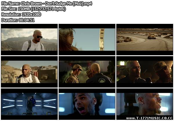 MV:: Chris Brown – Don’t Judge Me [HD 1080p]