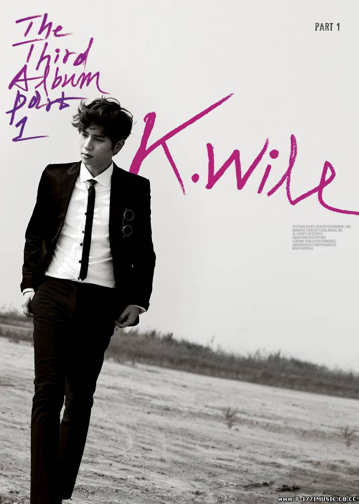 K-pOp:: K.Will – The 3rd Album Part. 1