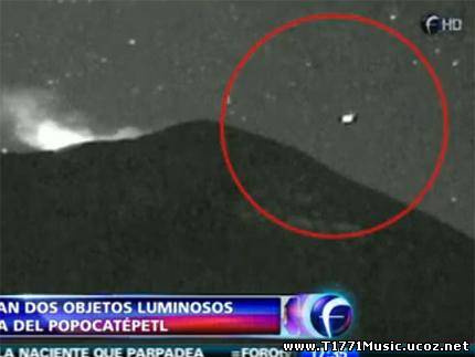 Дэлхий дахинд:: Галт уулын дээгүүр үл таних нисдэг биет үзэгджээ (видео)